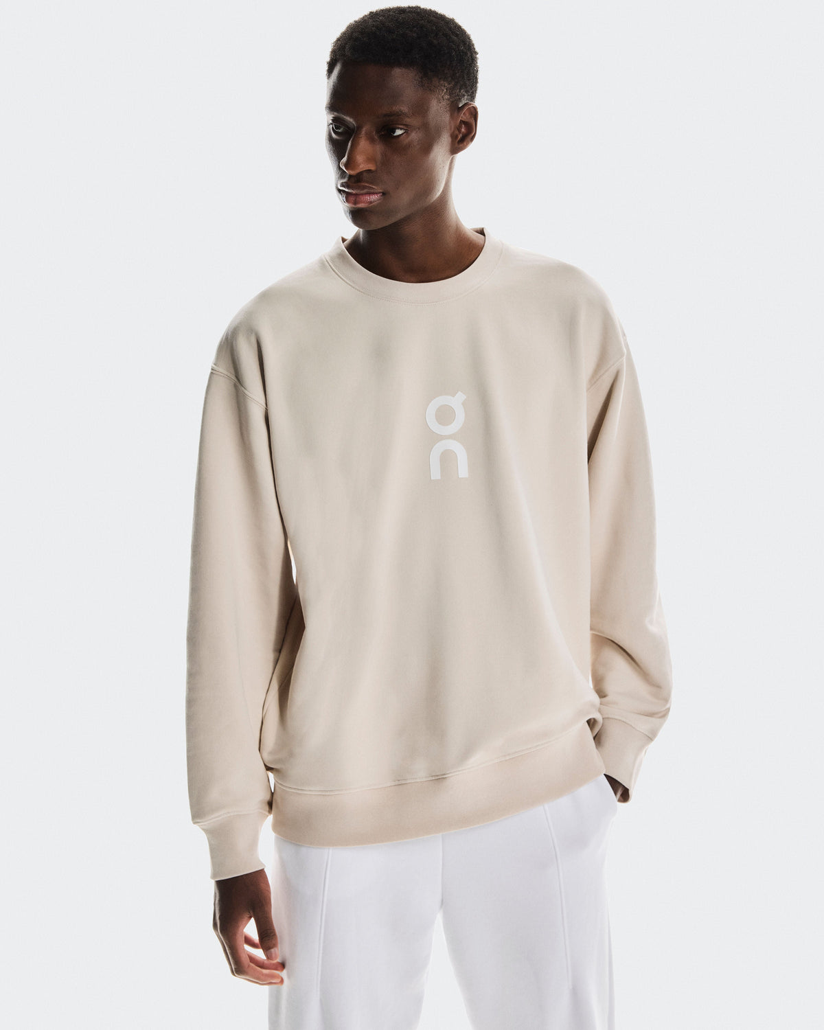 Men's Club Crew Graphic Silver - US 1290