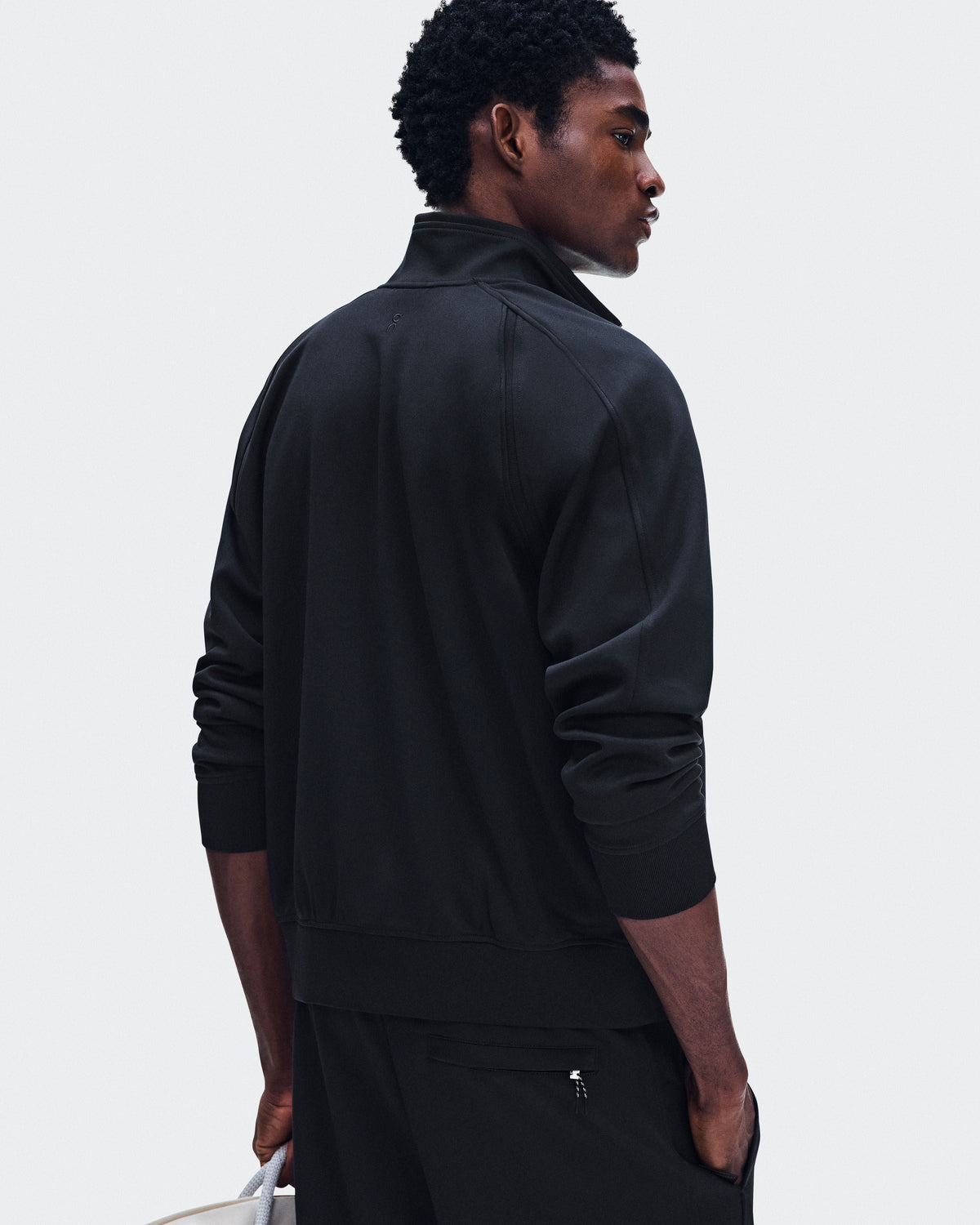 Men's Courtside Full-Zip Black - US 7804