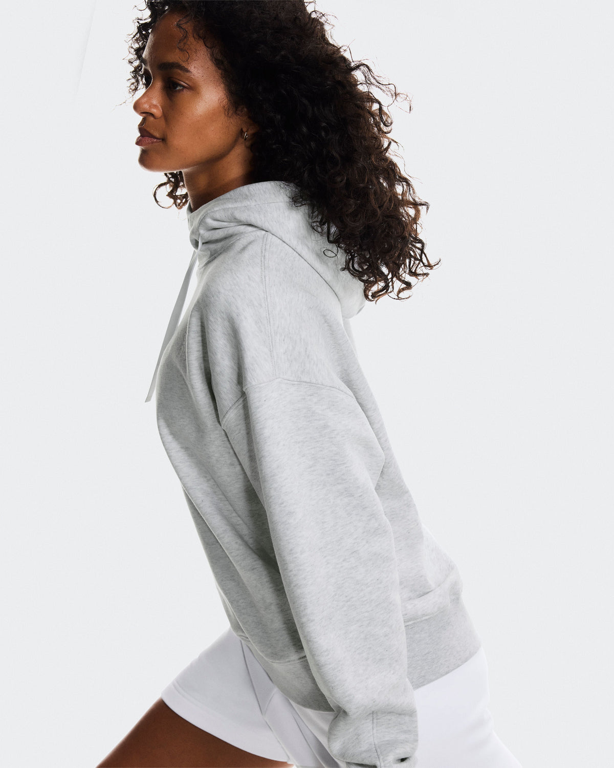 Women's Club Hoodie Smash Grey Heather - US 4473