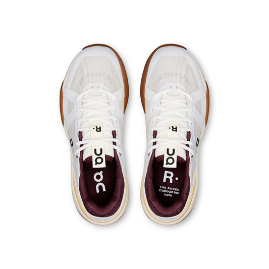 Youth THE ROGER Clubhouse Pro Youth White | Maroon - US 1314