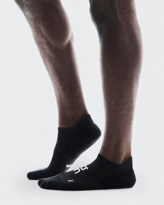 Core Run Sock Low 2P Black - US 2558