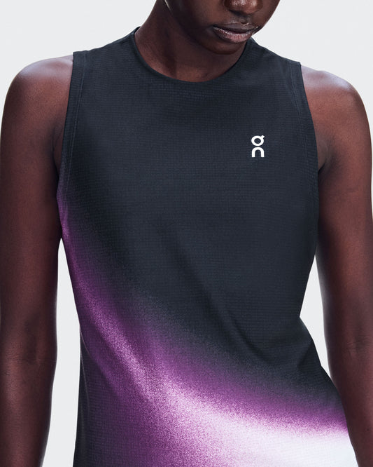 Women's Court Tank Swing Black | Cassis - US 7072