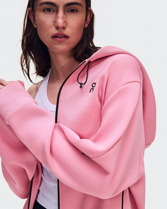 Women's Focus Tech Zip Hoodie Magnolia - US 7858