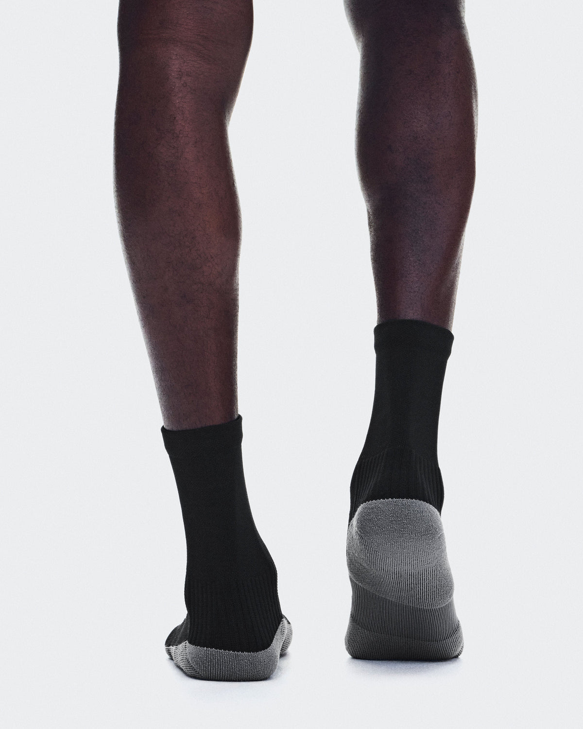 Trail Sock High 2P Black | Black - US 5538