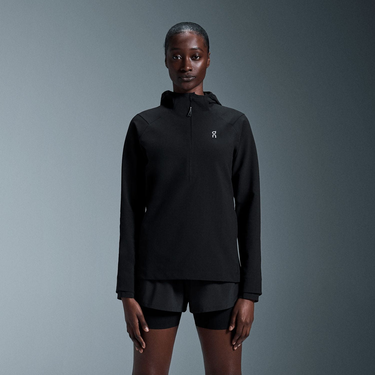 Women's Weather Jacket Black | Navy - US 8808