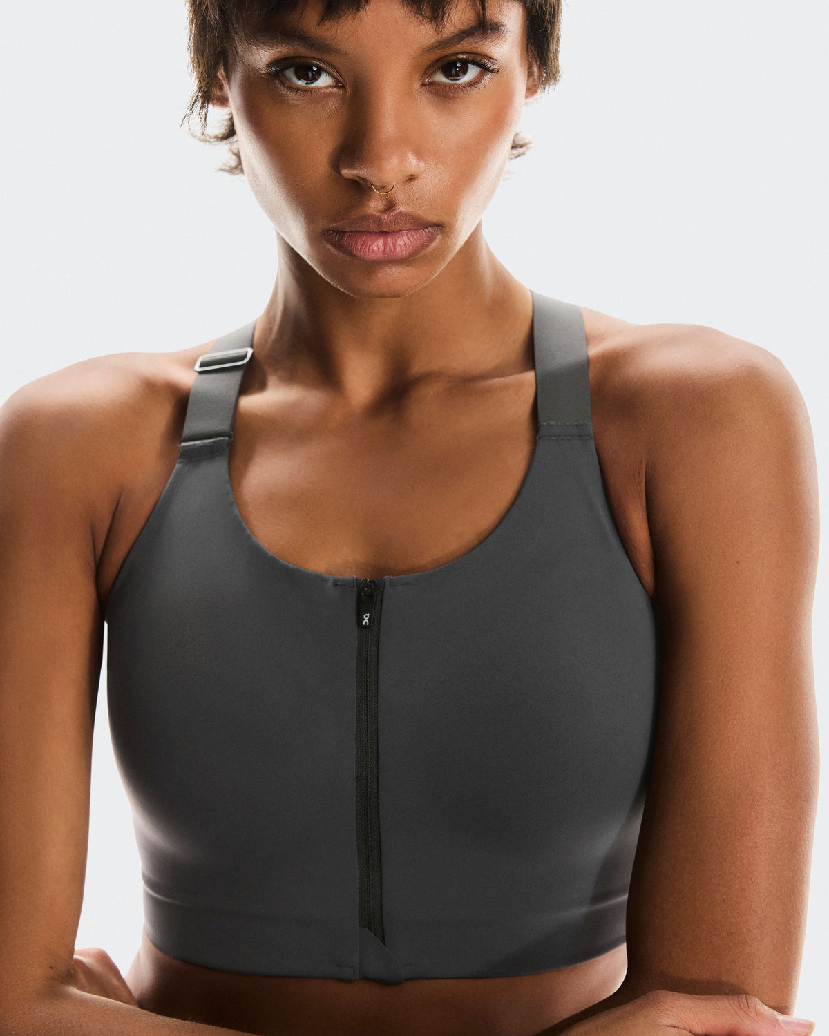 Women's Endurance Bra Zip Eclipse - US 8012