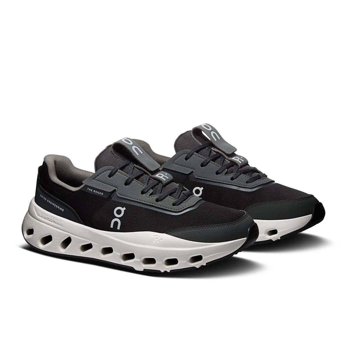Women's THE ROGER Wildcard Black | White - US 4348