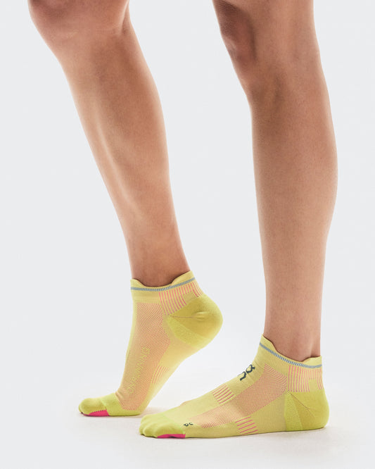 Elite Run Sock Low Limelight | Pink - US 6222