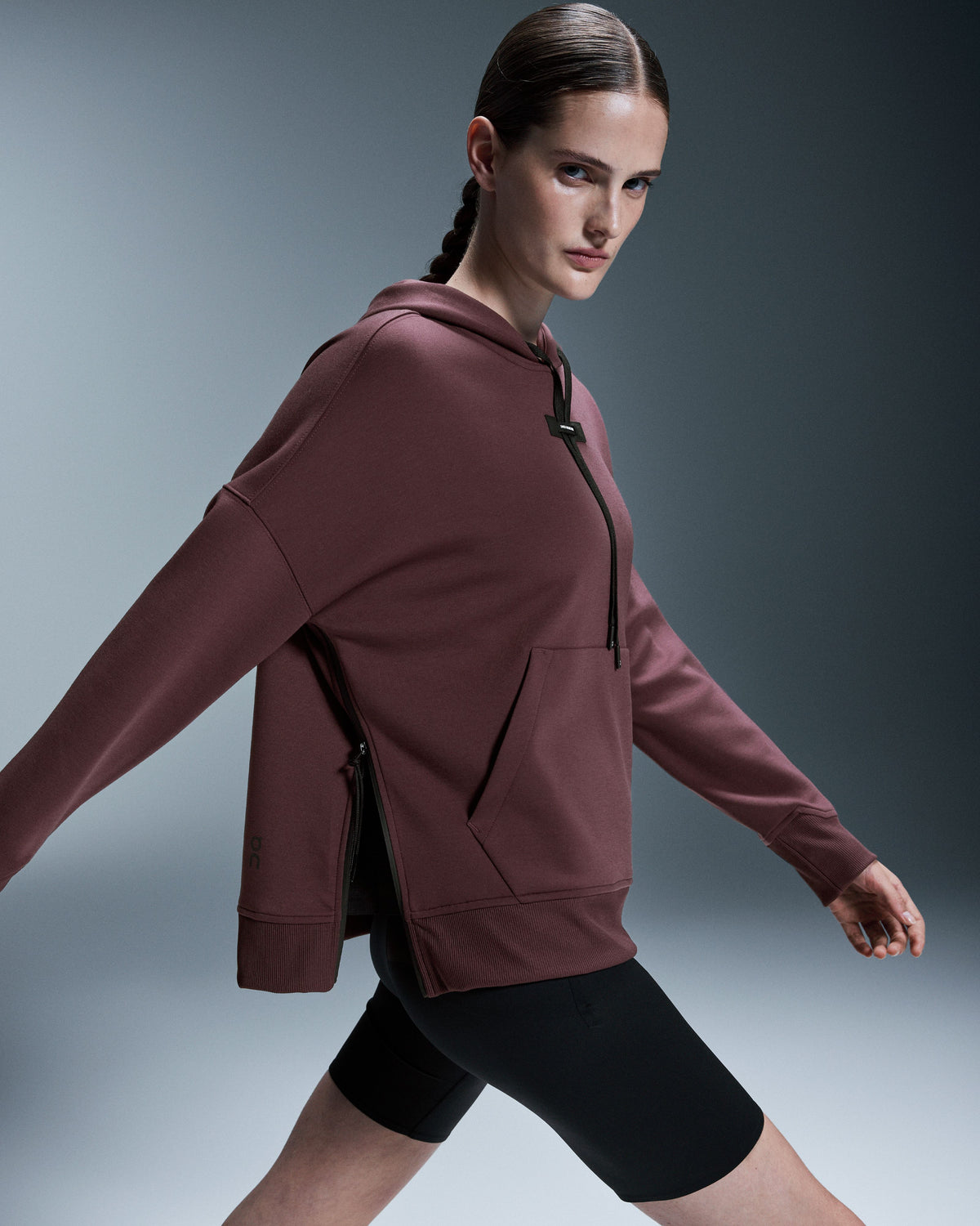 Women's Hoodie Mulberry - US 3229