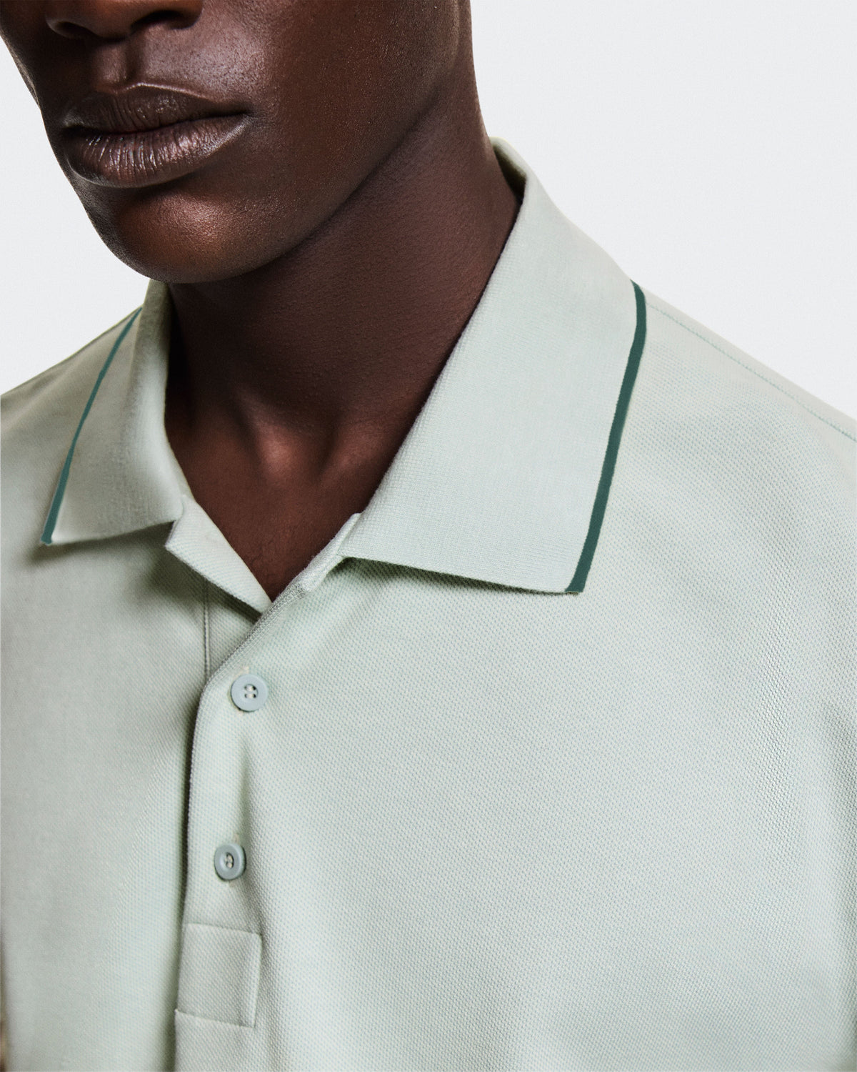 Men's Courtside Polo Mineral | Tide - US 7702