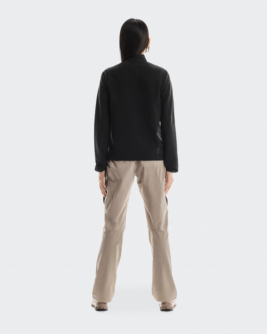 Women's Trek Quarterzip Black - US 7906