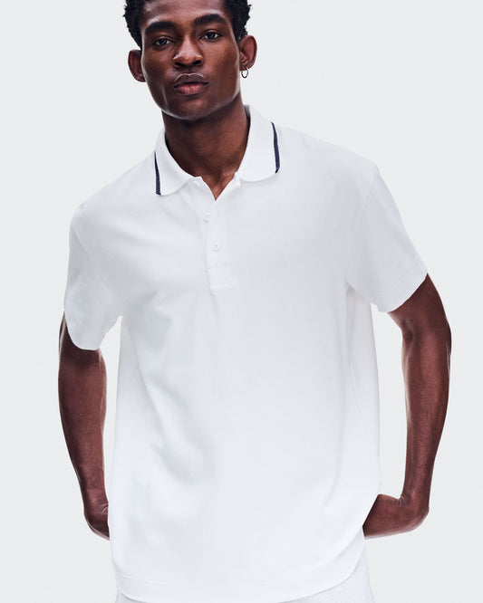 Men's Courtside Polo All White - US 3005