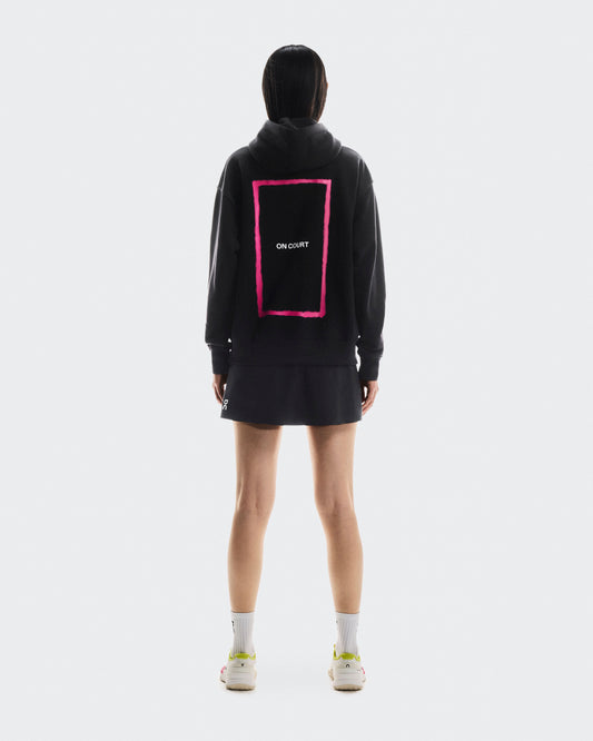 Women's Club Hoodie Tennis Black - US 5965