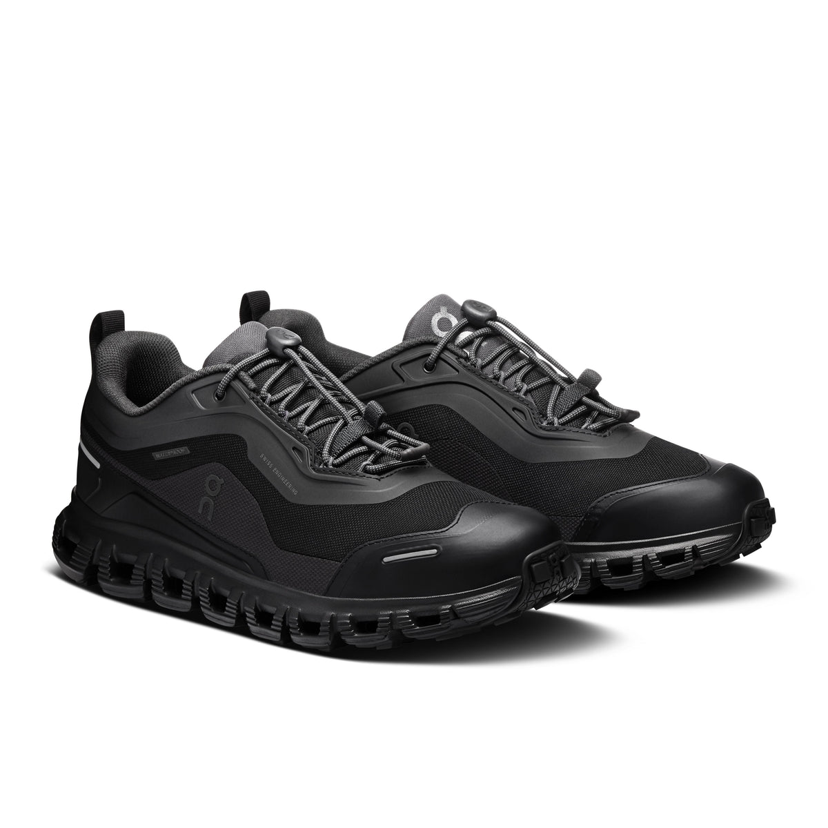 Women's Cloud 6 Geo Waterproof Black | Black - US 6530