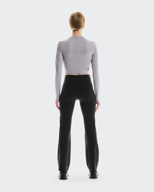 Women's Studio Long-T Crop Lilac - US 6213