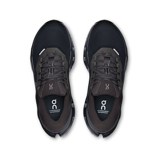 Women's Cloudrunner 3 Waterproof Black | Black - US 1640