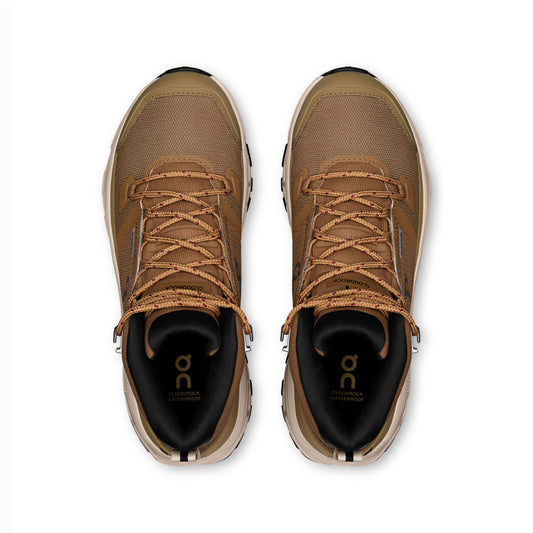 Women's Cloudrock Mid Waterproof Sphinx | Sand - US 2187