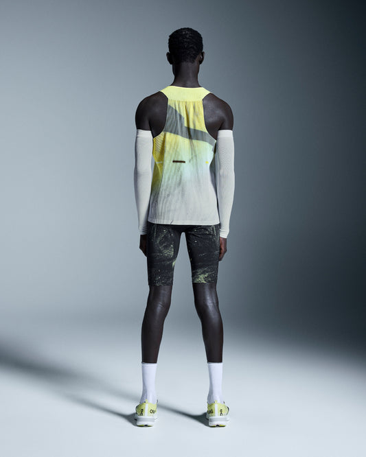 Men's Race Singlet Limelight | Glacier - US 3142