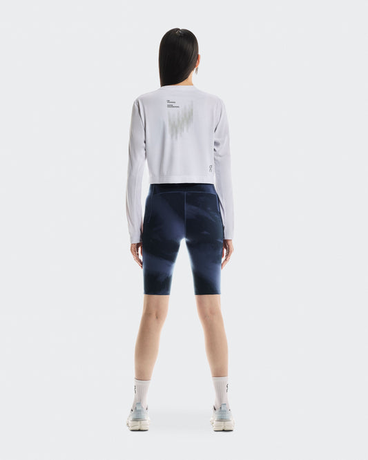 Women's Studio Tights Short Acai | Navy - US 1361