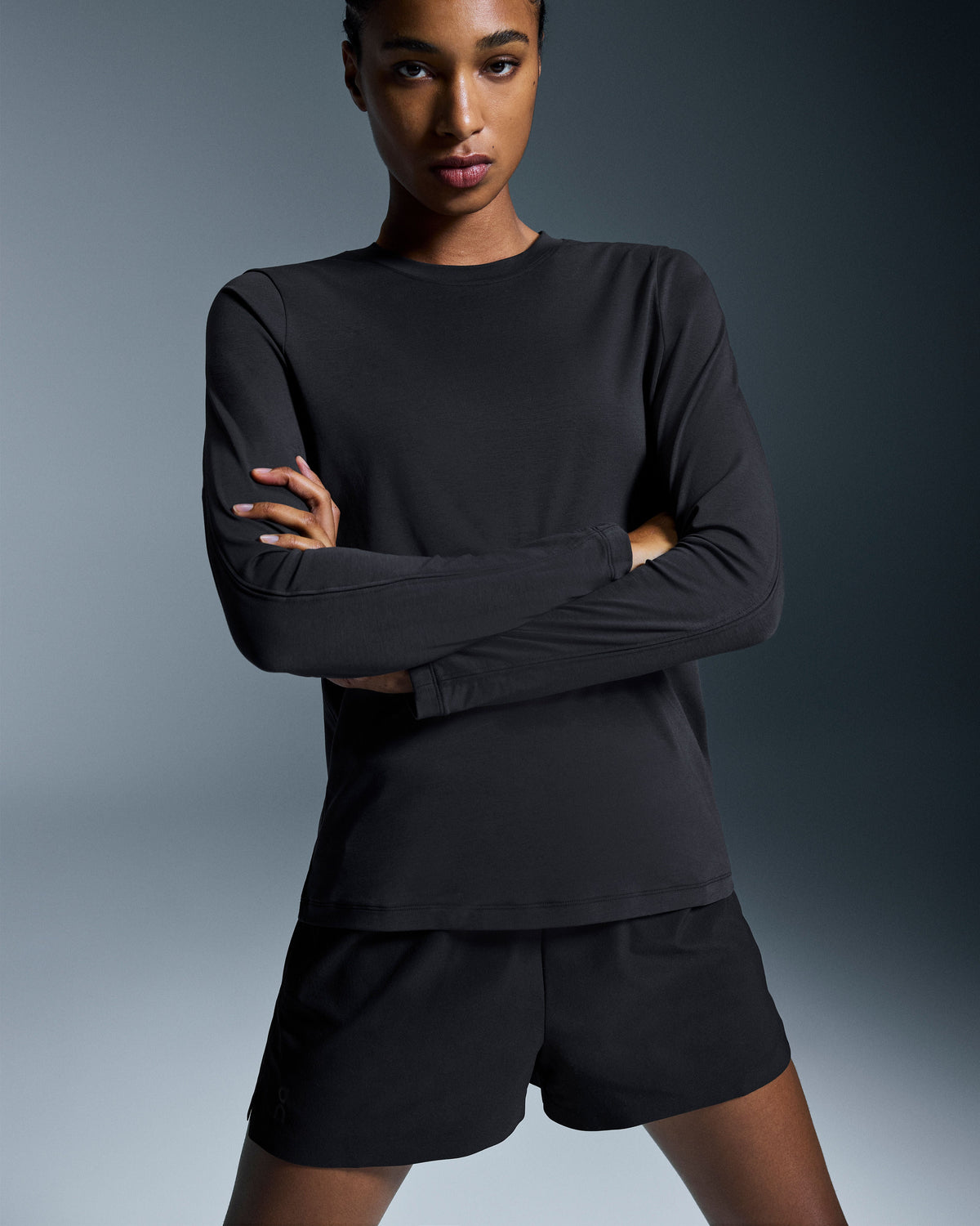 Women's Focus Long-T Black - US 9782