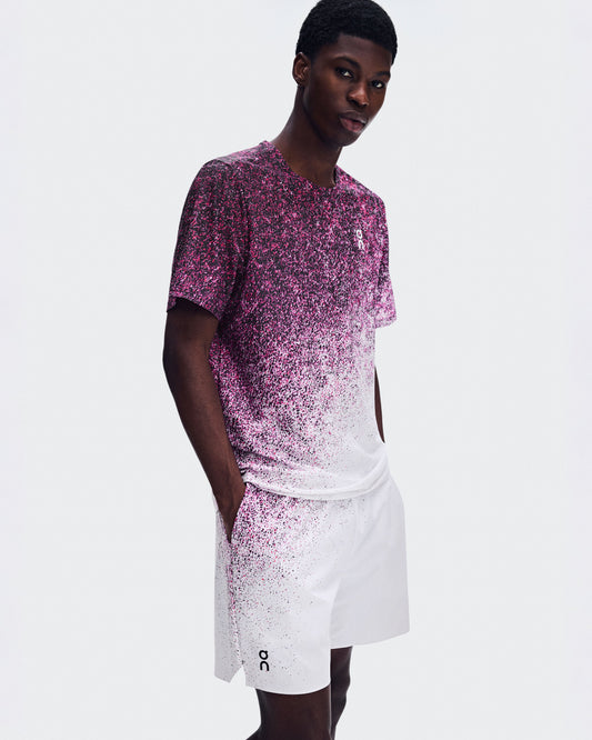 Men's 7" Court Shorts Fade Nebula | White - US 9401