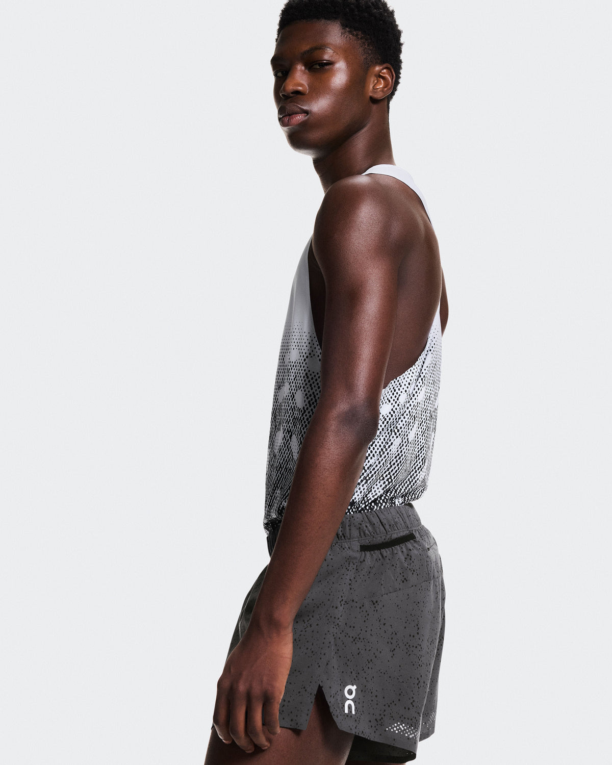 Men's Zero Shorts Iron | Black - US 1842