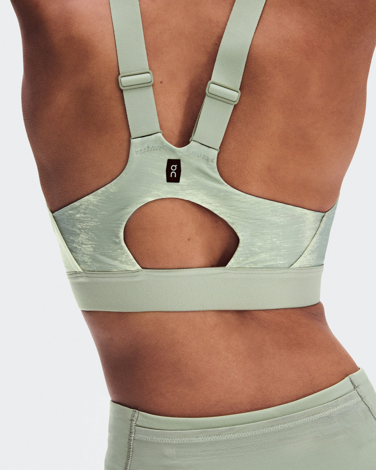 Women's Performance Bra Terra Seedling | Tin - US 5019