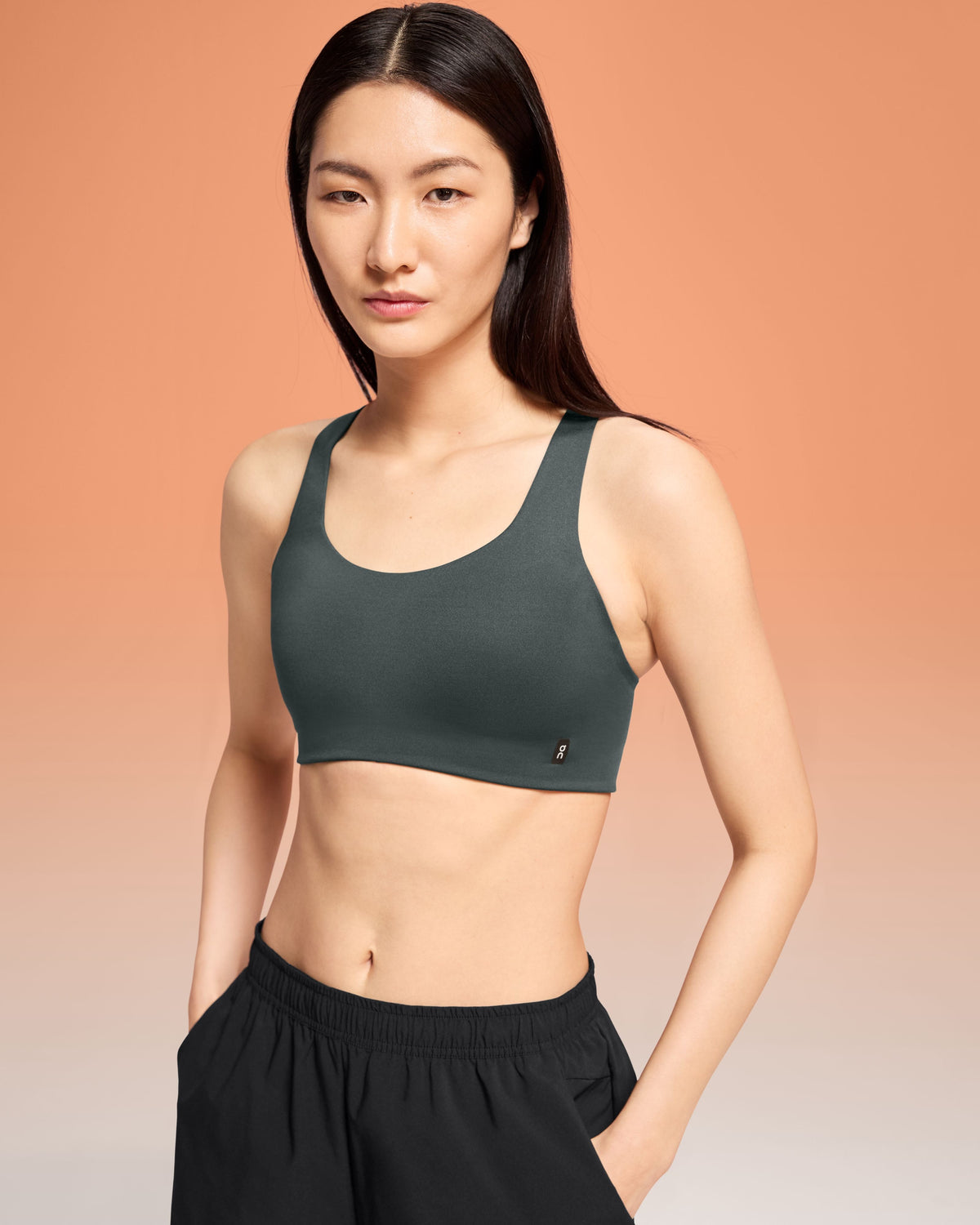 Women's Active Bra Lead | Black - US 6355
