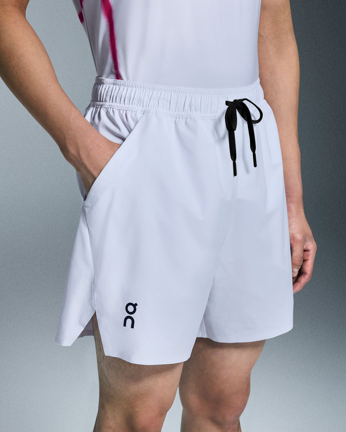 Men's Court Shorts White - US 8846