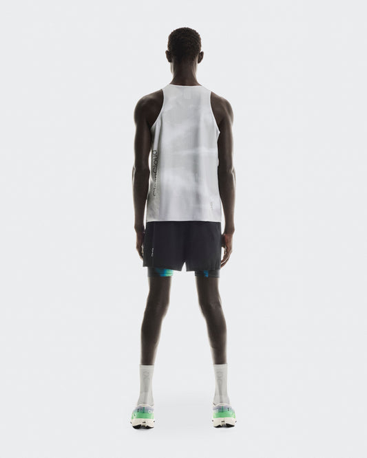 Men's Pace Tank Glacier | White - US 8689