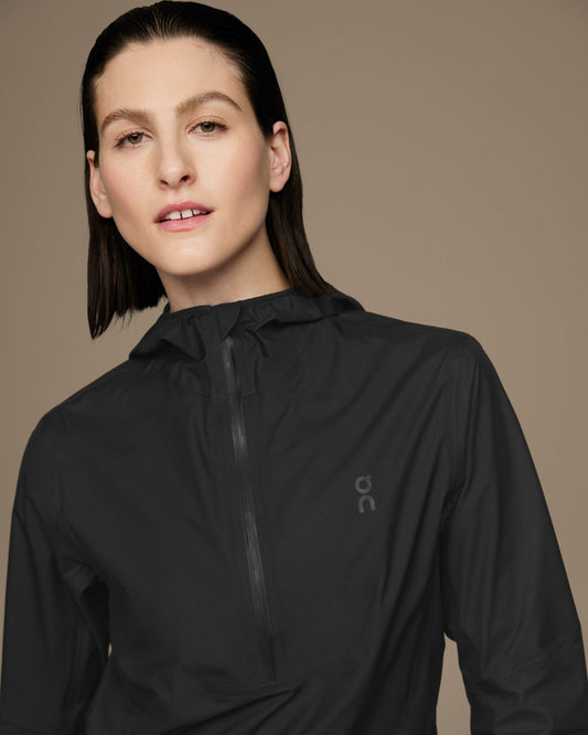 Women's Waterproof Anorak Black - US 9501