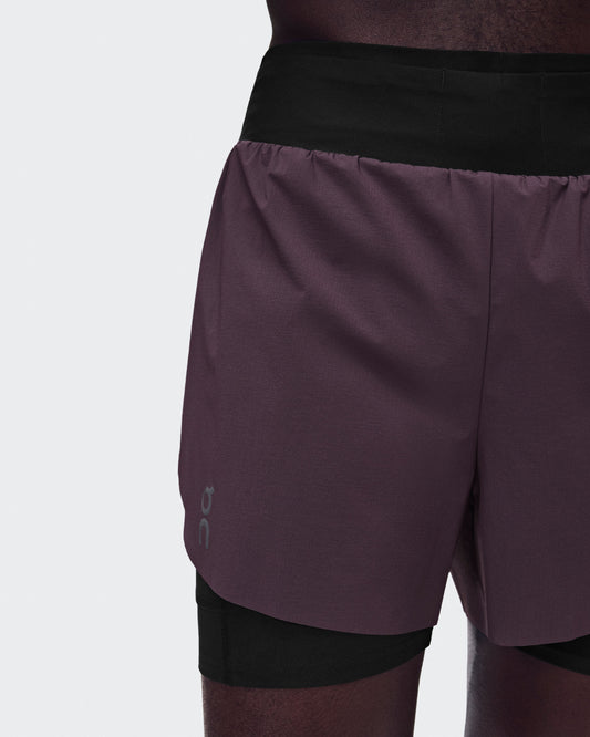Men's Zero 2-in-1 Shorts Urchin | Black - US 5632