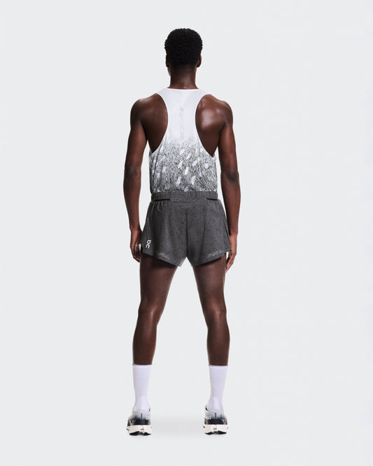 Men's Zero Shorts Iron | Black - US 1842