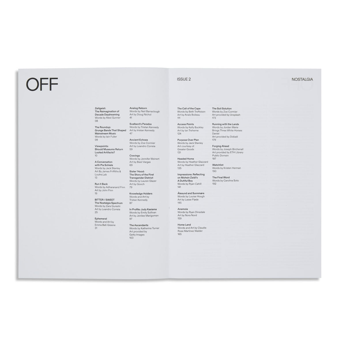 OFF Magazine Issue 02 - US 7116