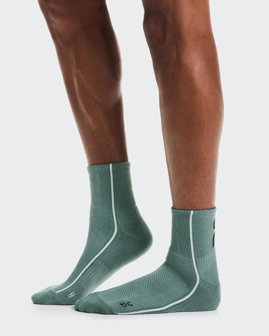 Court Sock Mid Tide | Ivory - US 4120