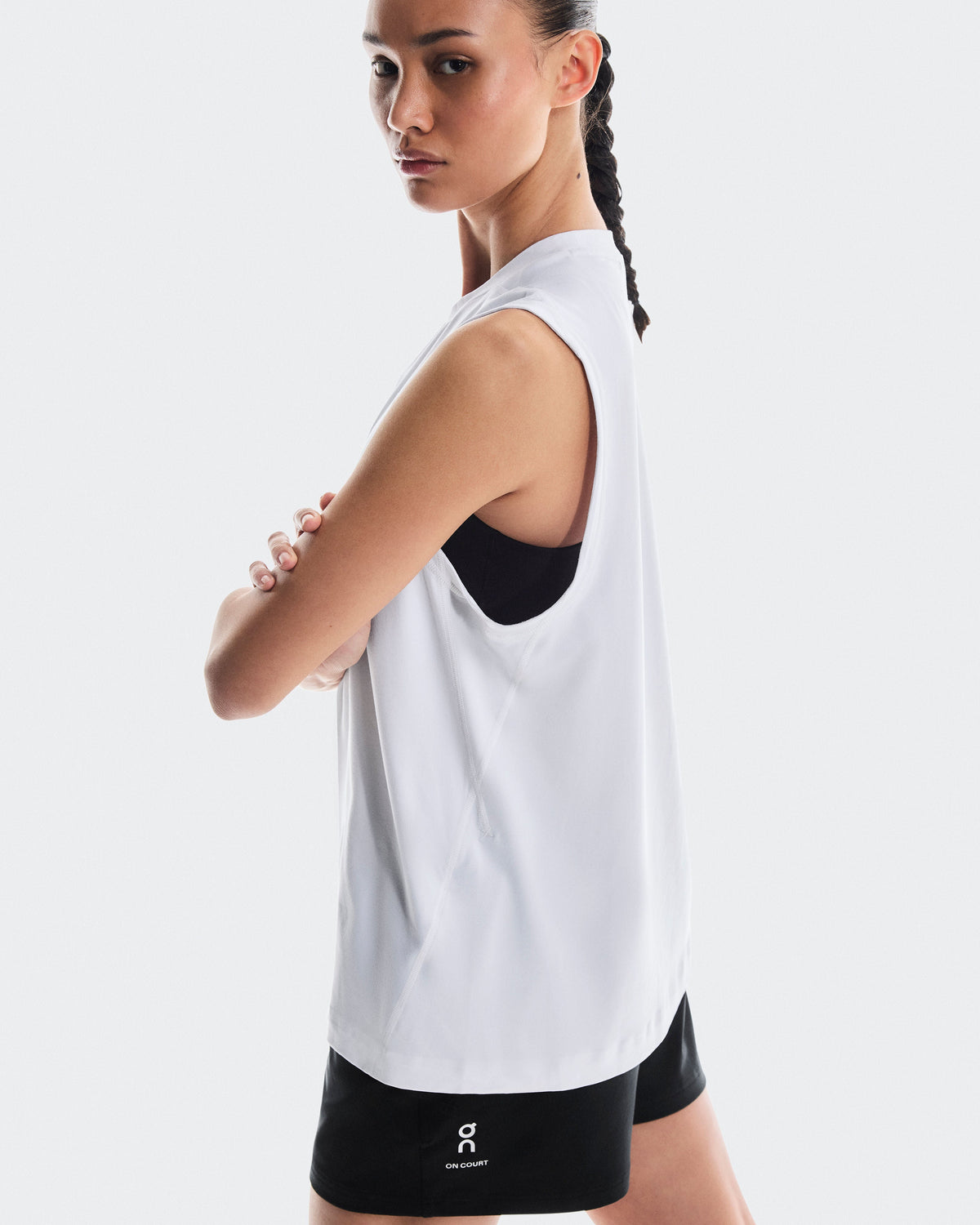Women's Courtside Tank White - US 1120