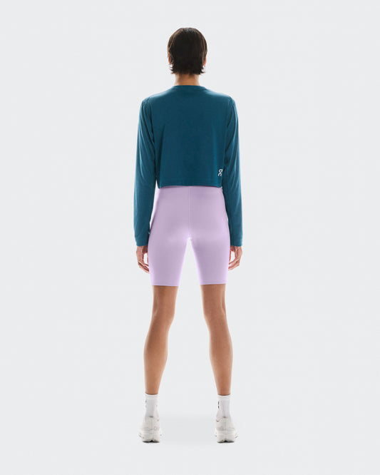 Women's Train Long-T Crop Tempest - US 4864