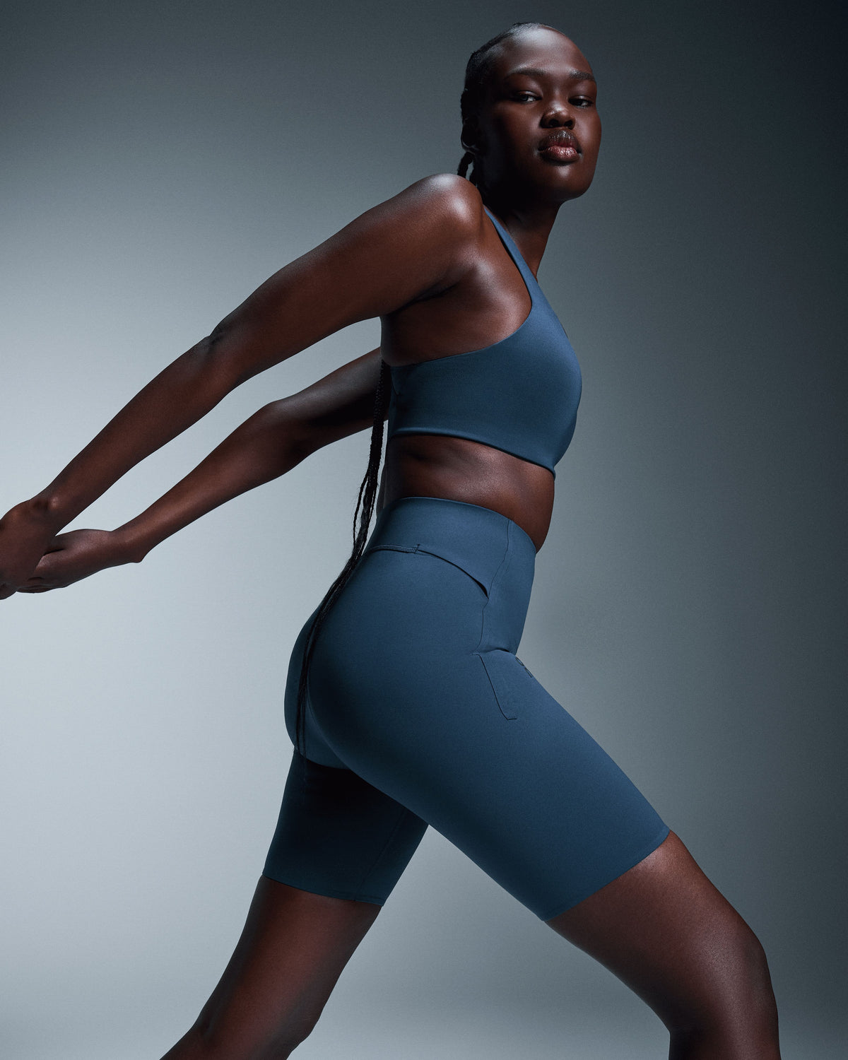 Women's Active 1/2 Tights Denim - US 5346
