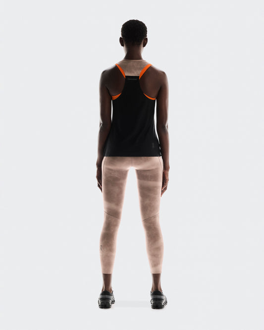 Women's Performance Tank AOP Cinder | Black - US 8423