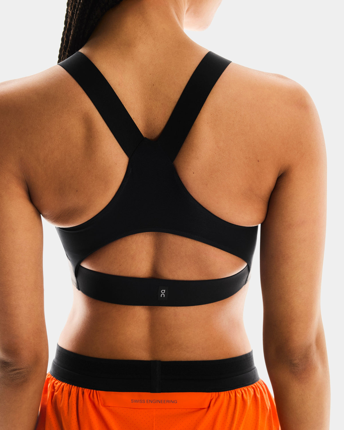 Women's Performance Bra AOP Cinder | Black - US 1643