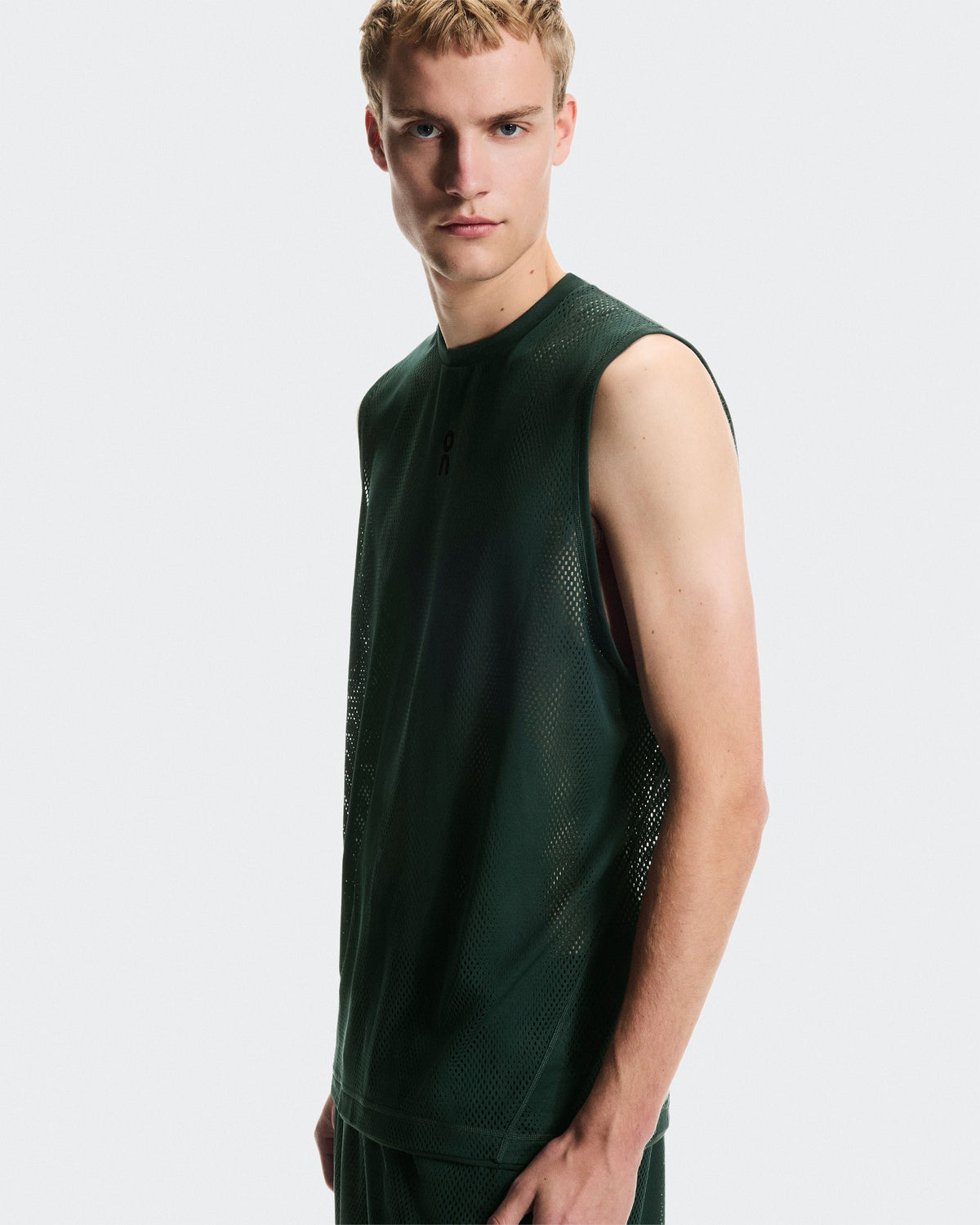 Men's Train Volt Tank Obsidian - US 9977
