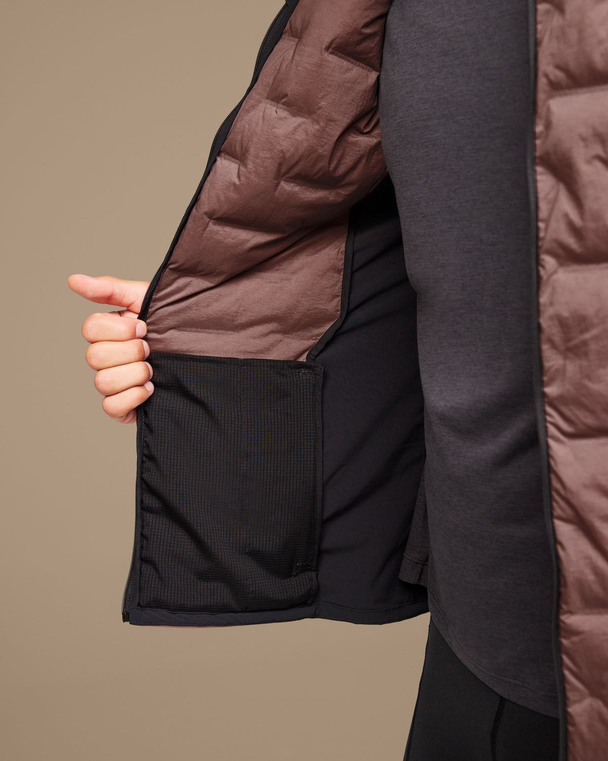 Men's Climate Jacket Grape | Black - US 1946