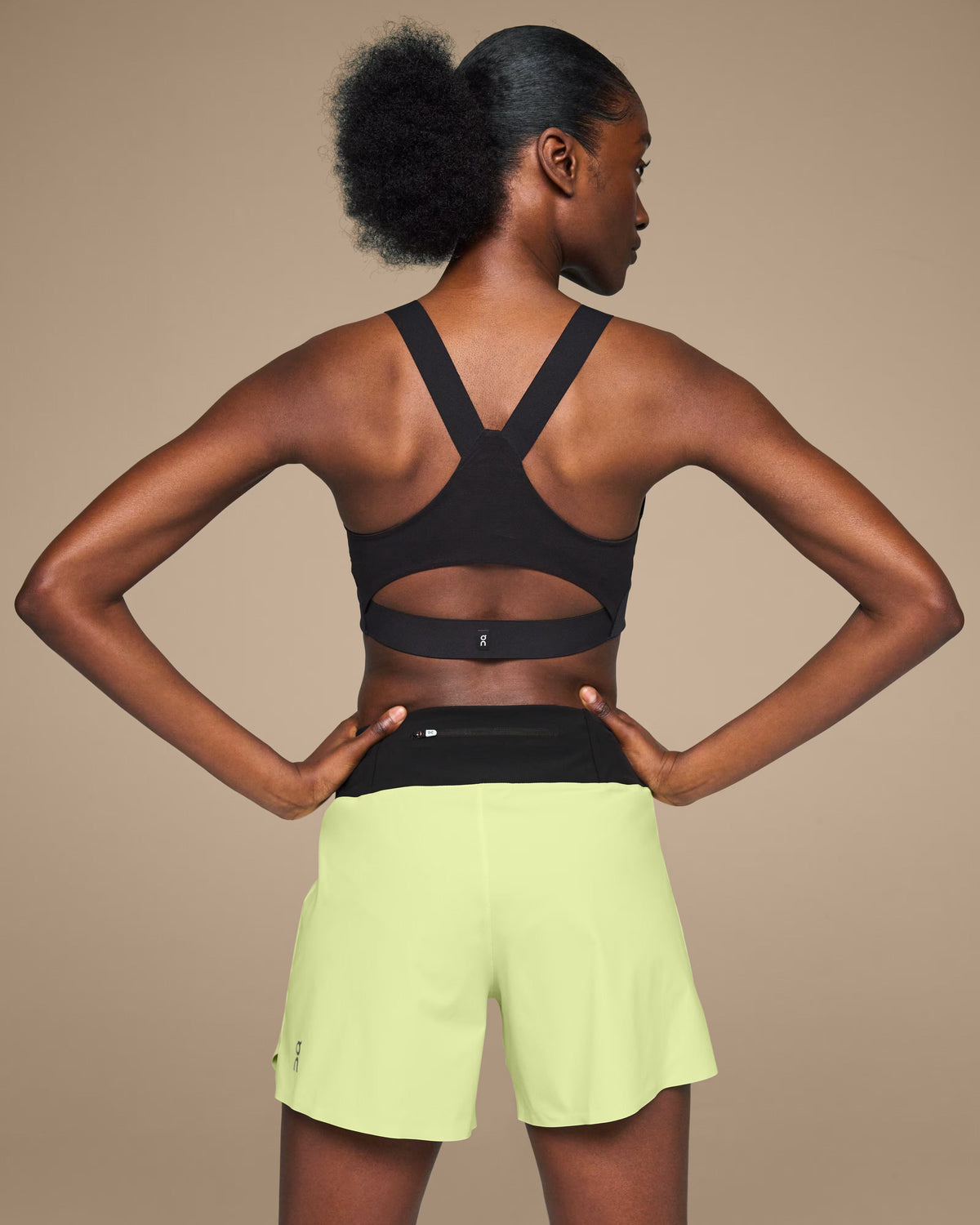 Women's 5" Running Shorts Hay | Black - US 8711