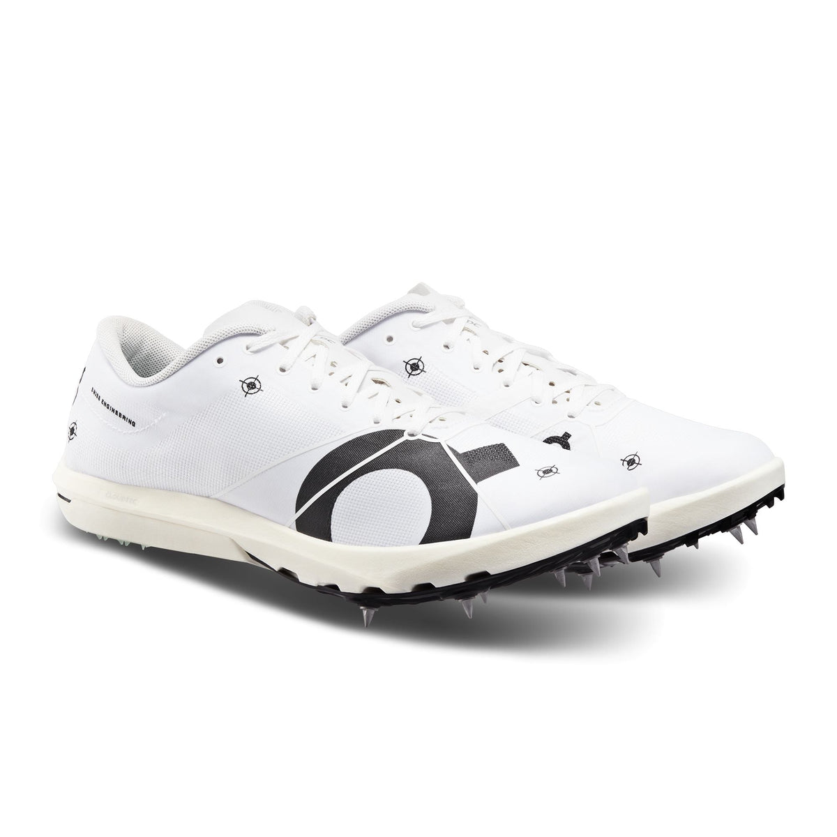 Women's Cloudspike 10000m Undyed-White | Mint - US 2323