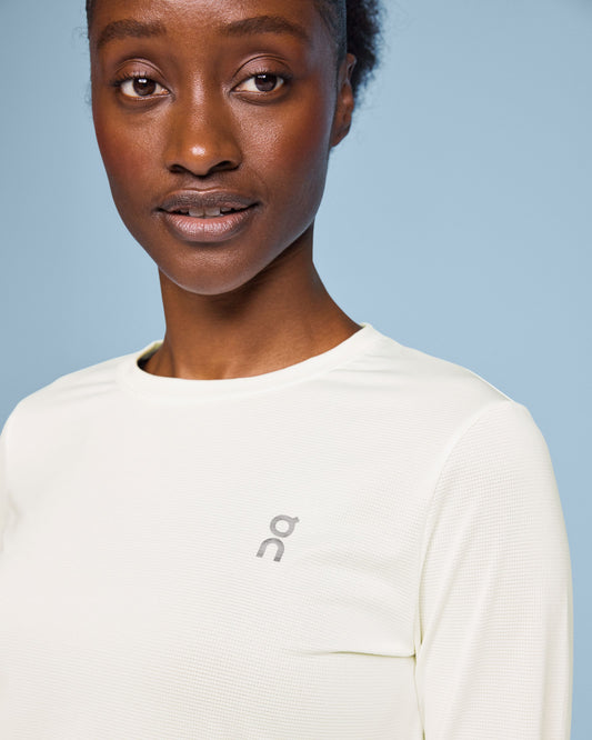 Women's Core Long-T Undyed-White - US 3750