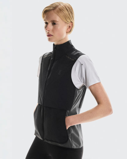 Women's Weather Vest Black | Eclipse - US 6685