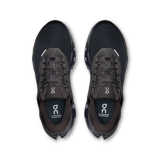 Men's Cloudrunner 3 Waterproof Black | Black - US 1957