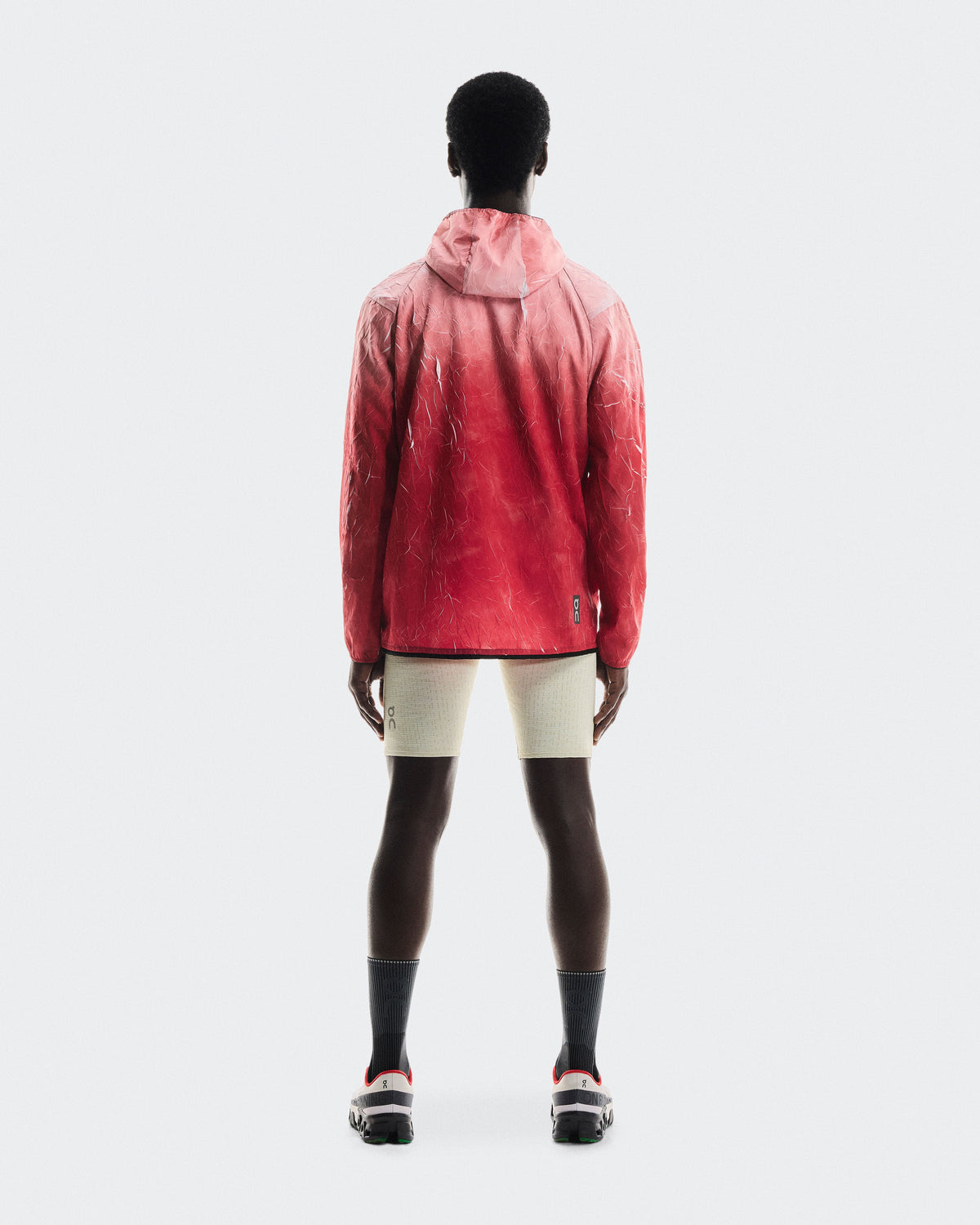 Men's Pace Run Jacket Red - US 9172