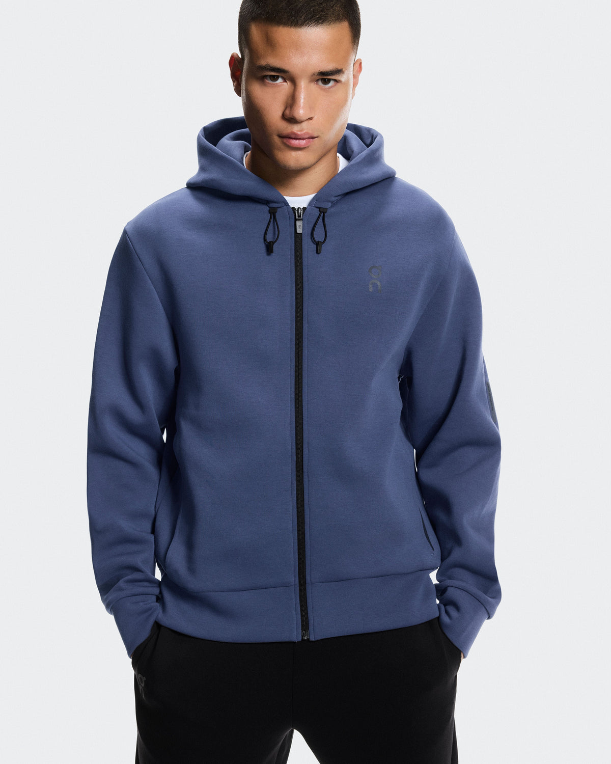 Men's Focus Tech Zip Hoodie Acai - US 9186