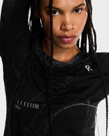 Women's Performance Long-T Lumos Black - US 3488